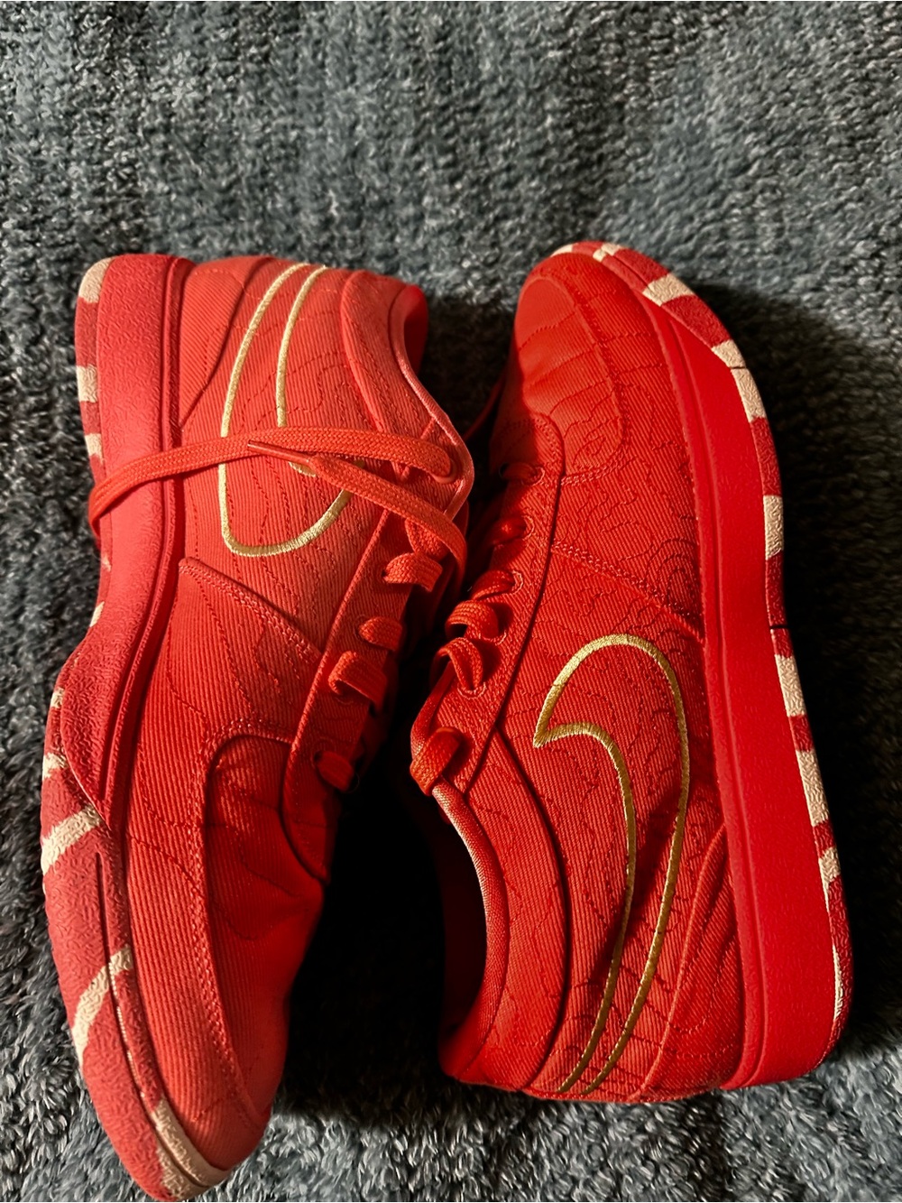 Nike Book 1 Pink Low-Top Athletic Sneakers with Gold Swoosh